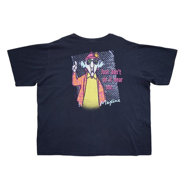 Vintage Maxine Tee – “Have a Nice Day / Don’t Do It Near Me” – Size L - Picture 2 of 4
